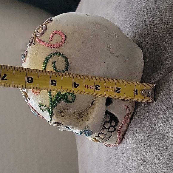 Skull - decorated - Picture 9 of 9